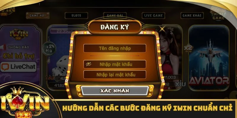 Quy Trình Đăng Ký IWIN Chi Tiết - Nhanh Chóng Nhất 2025 2 Quy trình đăng ký IWIN được thực hiện rất dễ dàng.