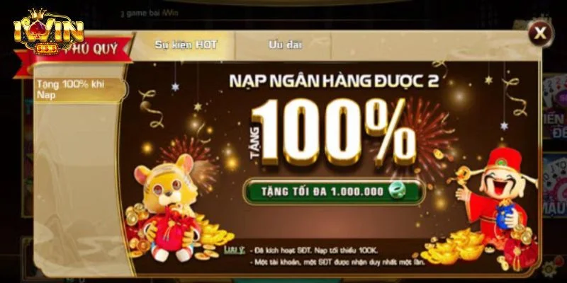 Khuyến mãi IWIN - Cập Nhật Ưu Đãi Bạc Tỷ, Độc Quyền 2025 2 Một vài lưu ý quan trọng để bạn nhận ưu đãi liền tay từ nhà cái.
