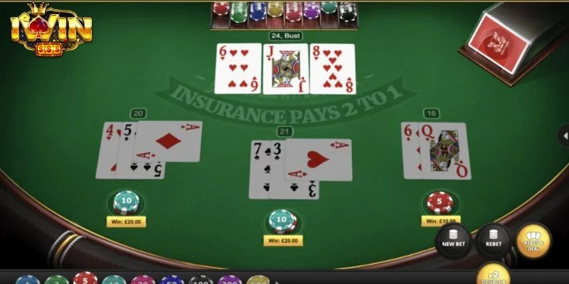 Xì dách là game chơi bài lá cực ăn khách. 