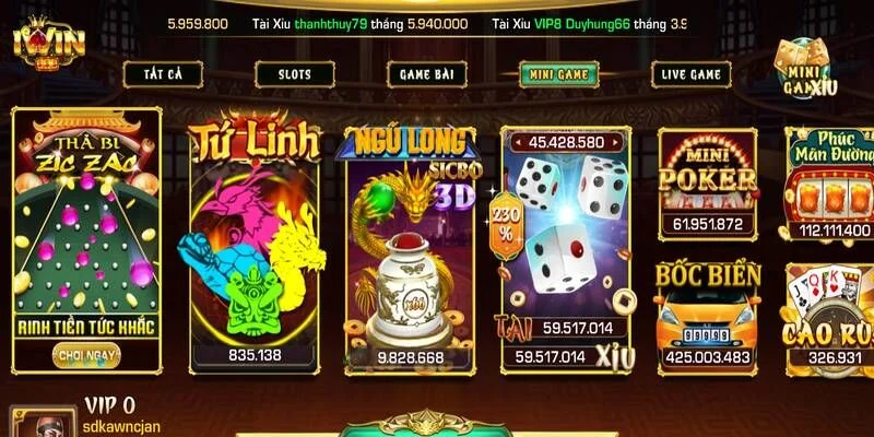 Tài Xỉu IWIN: Sảnh Chơi Đen Đỏ Sát Phạt Tiền Tỷ Mỗi Ngày 1 Sảnh chơi tài xỉu tại nhà cái IWIN luôn sôi động với rất nhiều ván cược.