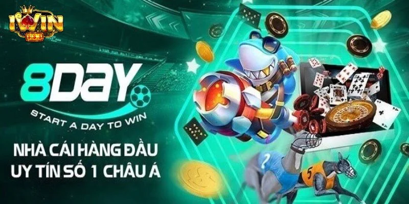 Cược thủ chơi tại 8DAY có trải nghiệm cực đã.