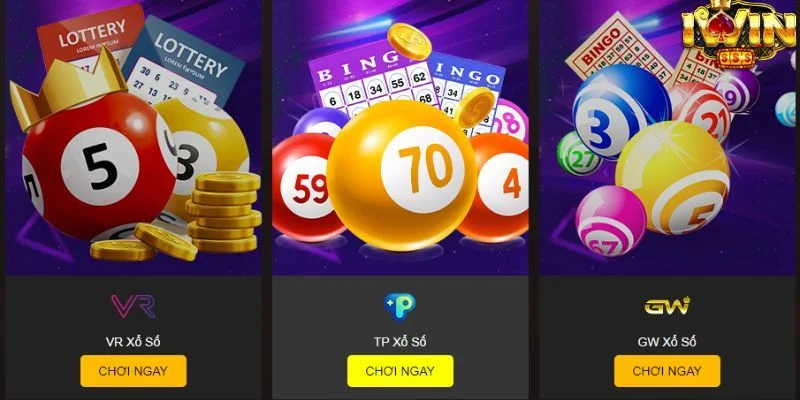 Xổ Số IWIN - Cơ Hội Chốt Số Làm Giàu, Đổi Đời Chớp Nhoáng 2 Các loại hình xổ số tại cổng game mang lại những trải nghiệm mới mẻ
